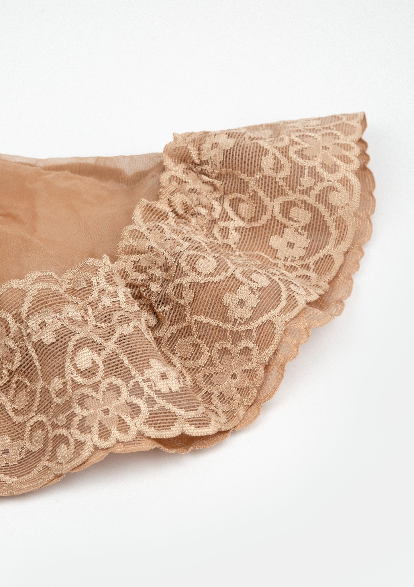 Low-Waist 15 DEN Lace Tights – Designed for Low-Rise Fashion